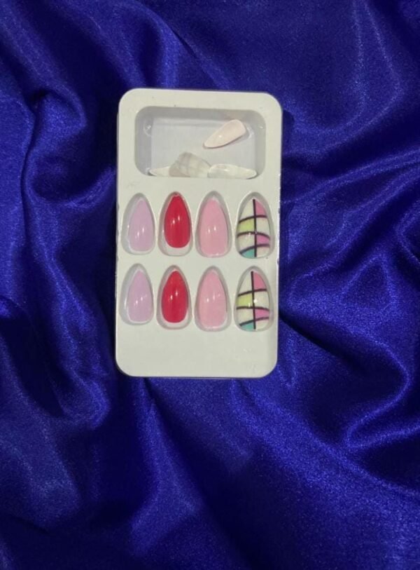 Abstract art Nails - Image 2