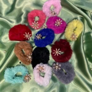 Fancy Plush Scrunchie