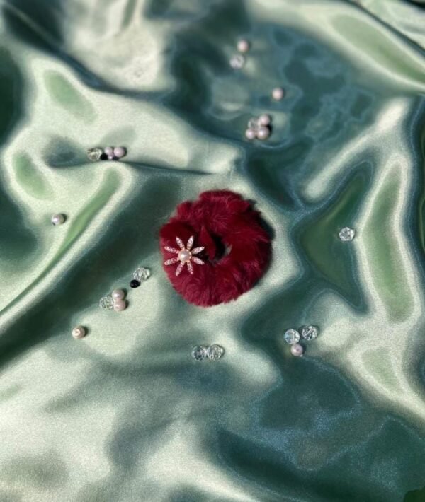 Fancy Plush Scrunchie - Image 2