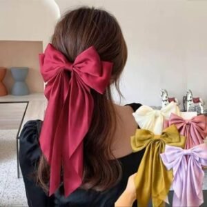 large silk bow